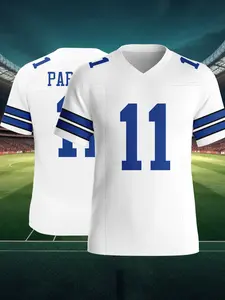 Parsons #11 Movie Rugby Jersey Sport Shirt, Skin-Friendly Comfort, Quick-Dry Breathable, High-Quality Sports Clothing, Gift for Sports Lovers