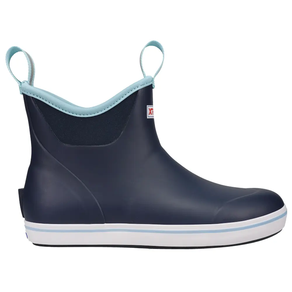 Xtratuf Womens Ankle Deck Pull On Casual Boots Ankle - Blue