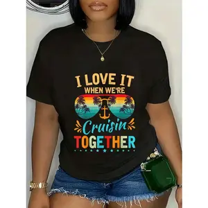 100% CottonCruise 2026 Outfits Family Couples Matching T-Shirt