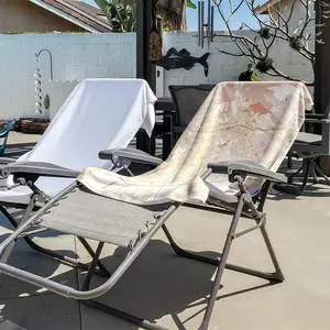 1 piece Detailed map of Monterey city themed beach towel - Super soft and warm flannel blanket, suitable for beds, sofas and camping, modern design, digitally printed pattern, all-season use, 100% polyester material, non-slip, machine washable, a