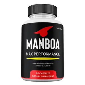 Manboa Supplemement Capsules, Max Strength, ManBoa All Natural Formula (1 Pack)