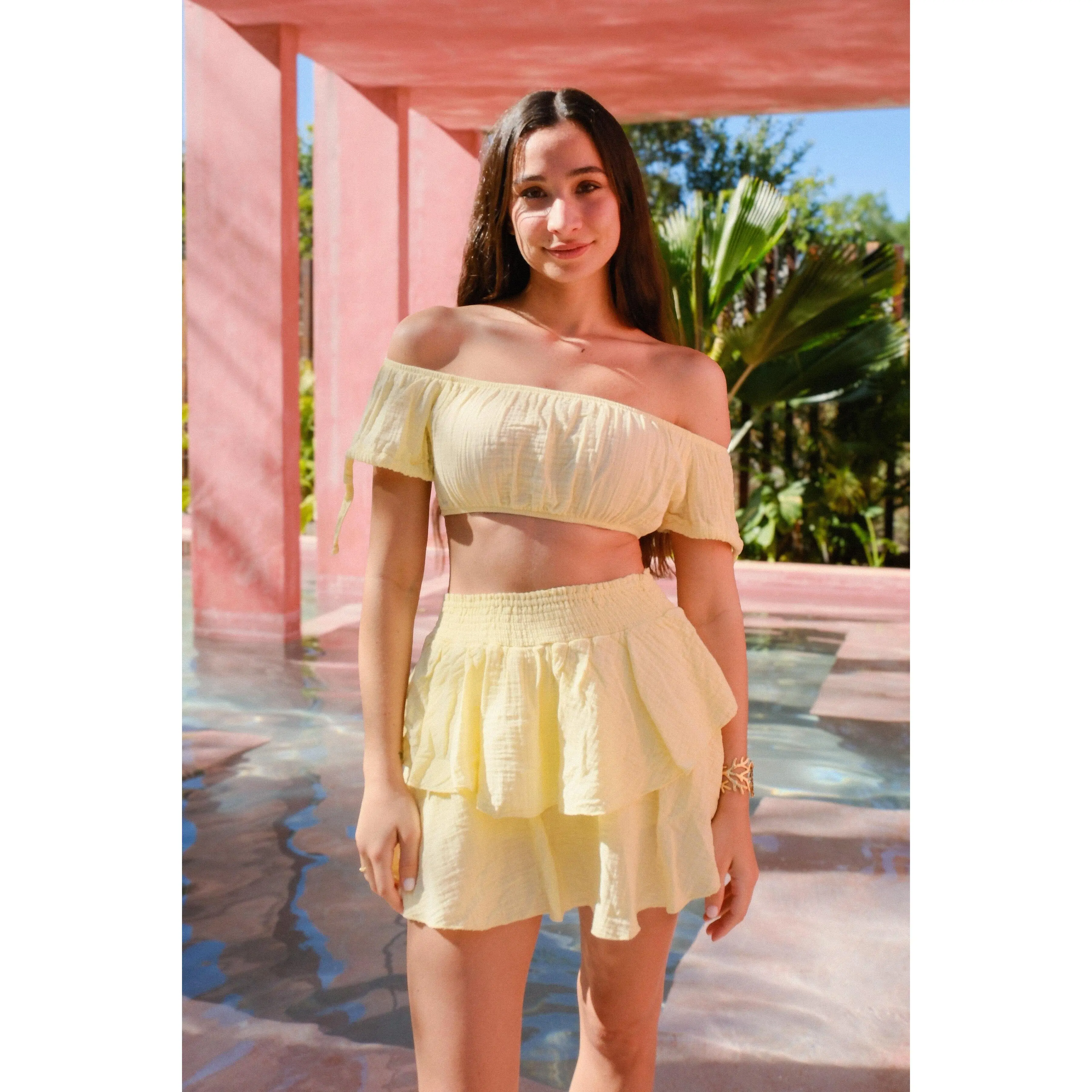 Sadie Tiered Skort Set