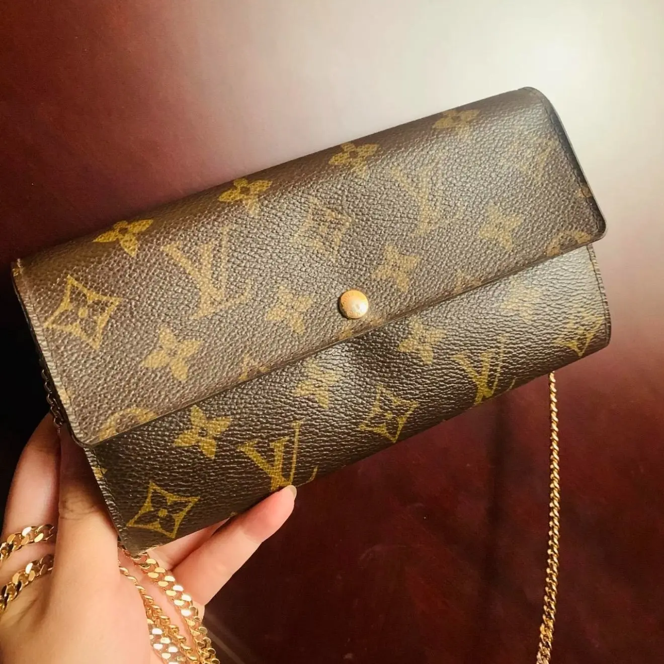 Pre-owned Louis Vuitton Monogram International Wallet