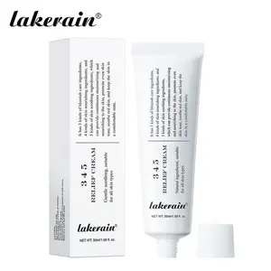 Lakerain 345 Relief Care Cream 2PCS Set Hydrating Barrier Repair with Niacinamide & Panthenol for Sensitive Skin Reduces Dullness Brightens Tone Soothes Redness Strengthens Defense Gentle Daily Moisturizer Moisture Soothing