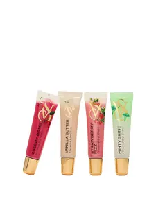 Victoria's Secret 4-Piece Flavor Favorites Lip Gloss Gift Set