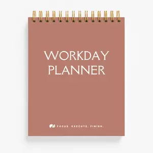 Daily Planner Notepad 65 Sheets Work Schedule Organizer Time Blocking To Do List Productivity Journal 7x9 Focus Execute Finish