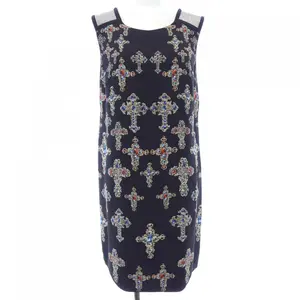 Pre-owned VERSACE Silk Small Leather Goods Dress