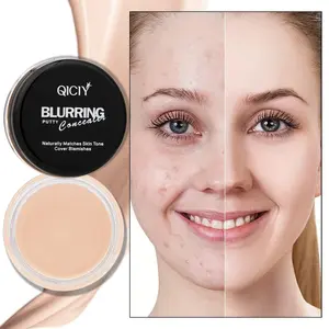 Blurring Putty 6-Color Dark Circles Formula Softens for Flawless Finish Brightening Corrective  with Niacinamide foundations cushion Base conceal er shades Longwearing Hydrating  concealer Concealer Stick Concealer Foundation Daily