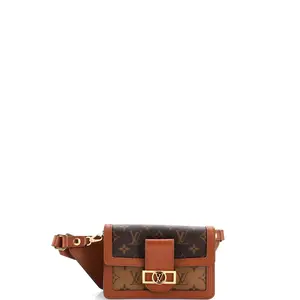 Pre-owned Louis Vuitton material Belt Bags Dauphine Bumbag Reverse Monogram Canvas by Rebag