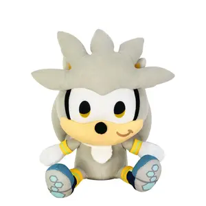 Sonic The Hedgehog - SD Silver Sitting Plush 7"H