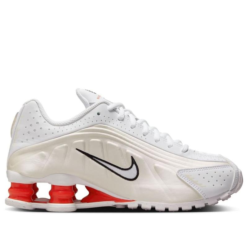 (GS) Nike Shox R4 'White Phantom Picante Red' CW2626-102