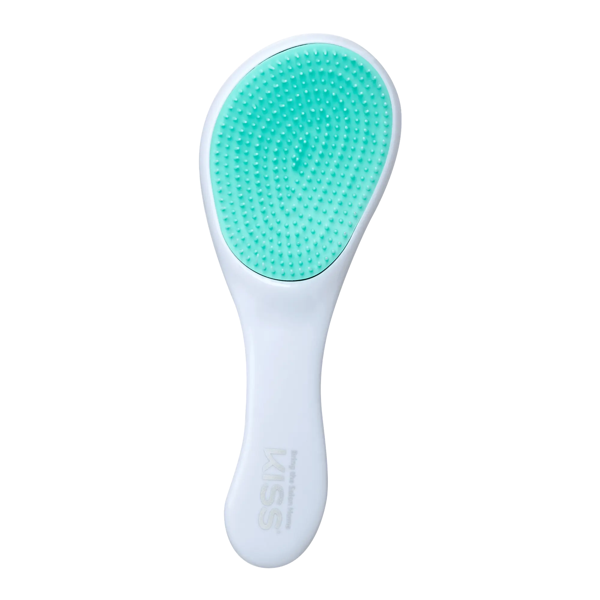 Kiss Colors & Care Easy Grip Detangler Brush | Non-Slip