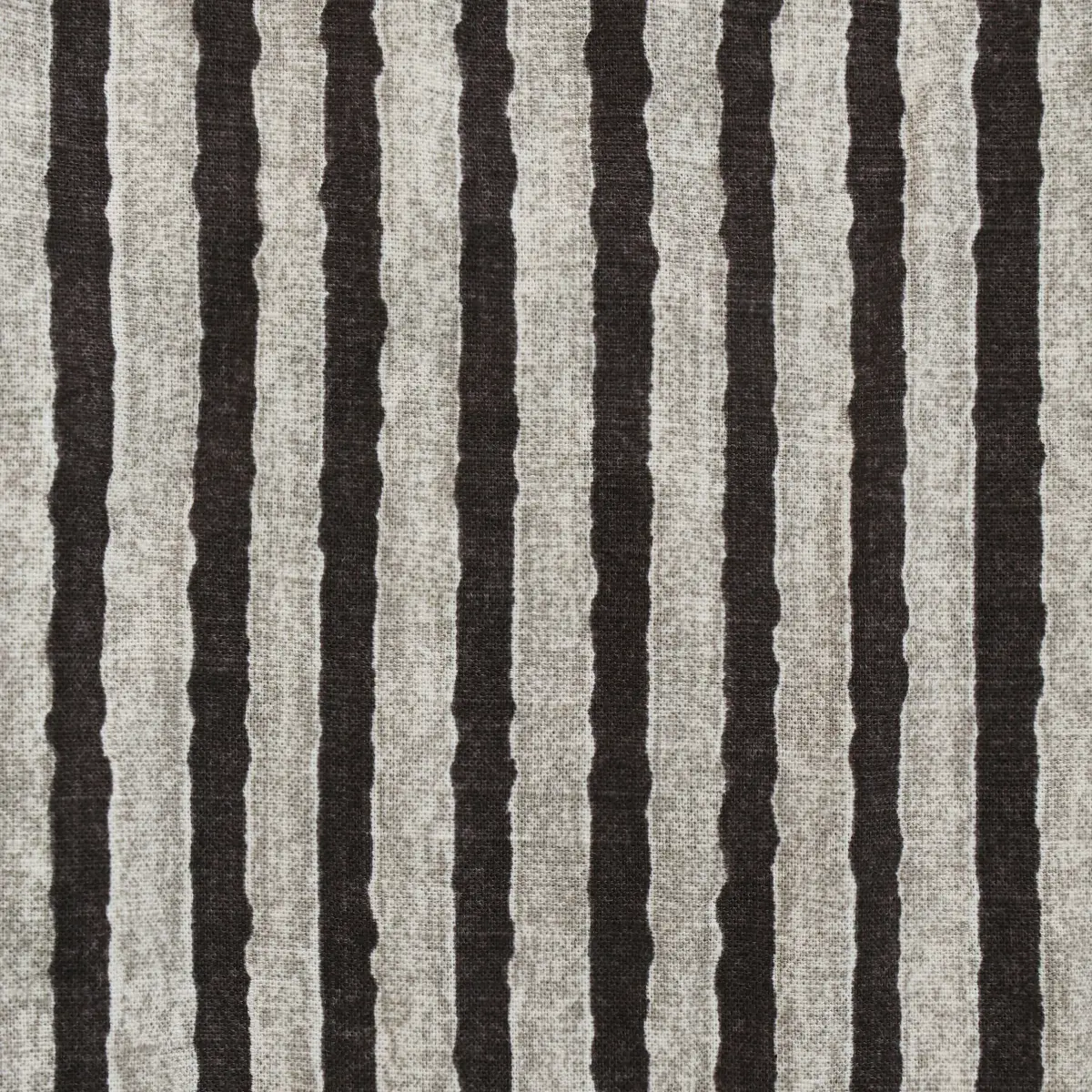 Black Beige Striped