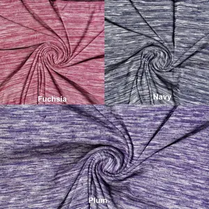 Jersey Heather Phantom Knit Fabric by the Yard - Stretch Sweater Fabric, Soft Hacci, Sewing Apparel, Dress Fabric, Craft Top Fabric
