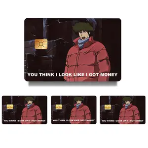 Credit Card Skin Sticker, 4 Counts/Set Ultra-thin Waterproof & Scratch Resistant Credit Card Skin Sticker, Personalized Bank Card Sticker, Durable Adhesive Stickers, Self Adhesive Stickers