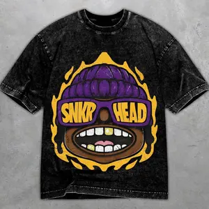 4 Imperial Purple 4s Washed Shirt, Sneakerhead Big Face, Shirts Match Sneakers