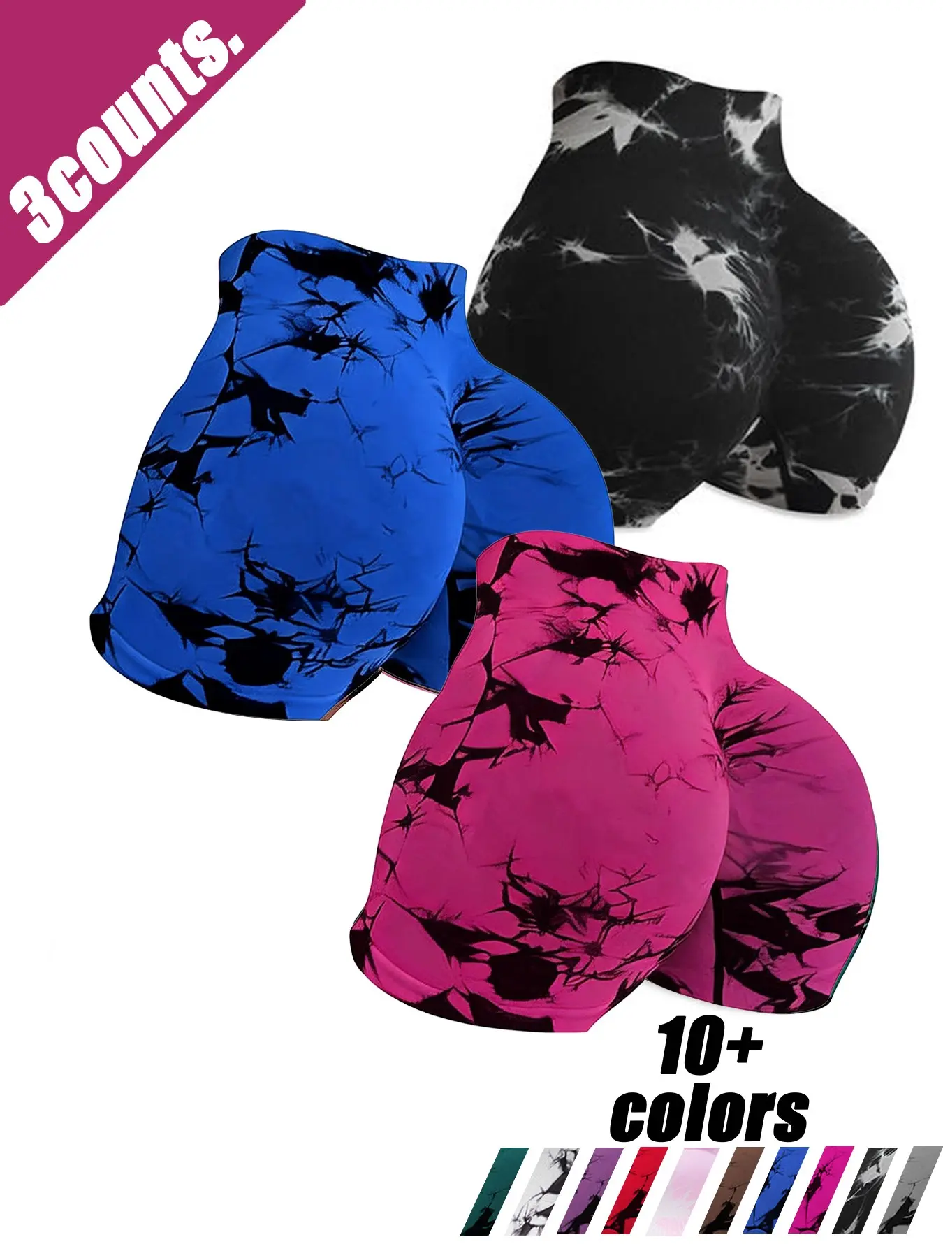 Black + Blue + Rose Red