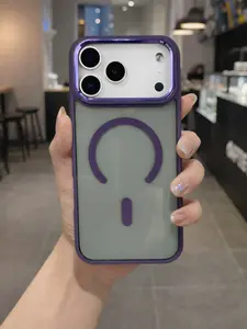 Magnetic iPhone Case, Scratch-Resistant Protective Phone Cover for iPhone 17 Pro Max/16/15/14/13/12/11