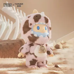 [FINDING UNICORN] FARMER BOB Vinyl plush doll - FURRY SPOT-DINO BOB Cute Figures Desktop Ornament Collectible Toys Birthday Gifts HT8F9HDD7X