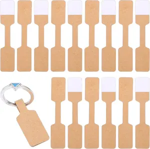 500pcs Blank Jewelry Price Tags Stickers Easy Peel Off, Self Adhesive Price Tag Labels Blank Label Sticker Small Label Stickers Bracelet Tag Pricing Sticker Jewelry Tags for Ring, Crafts