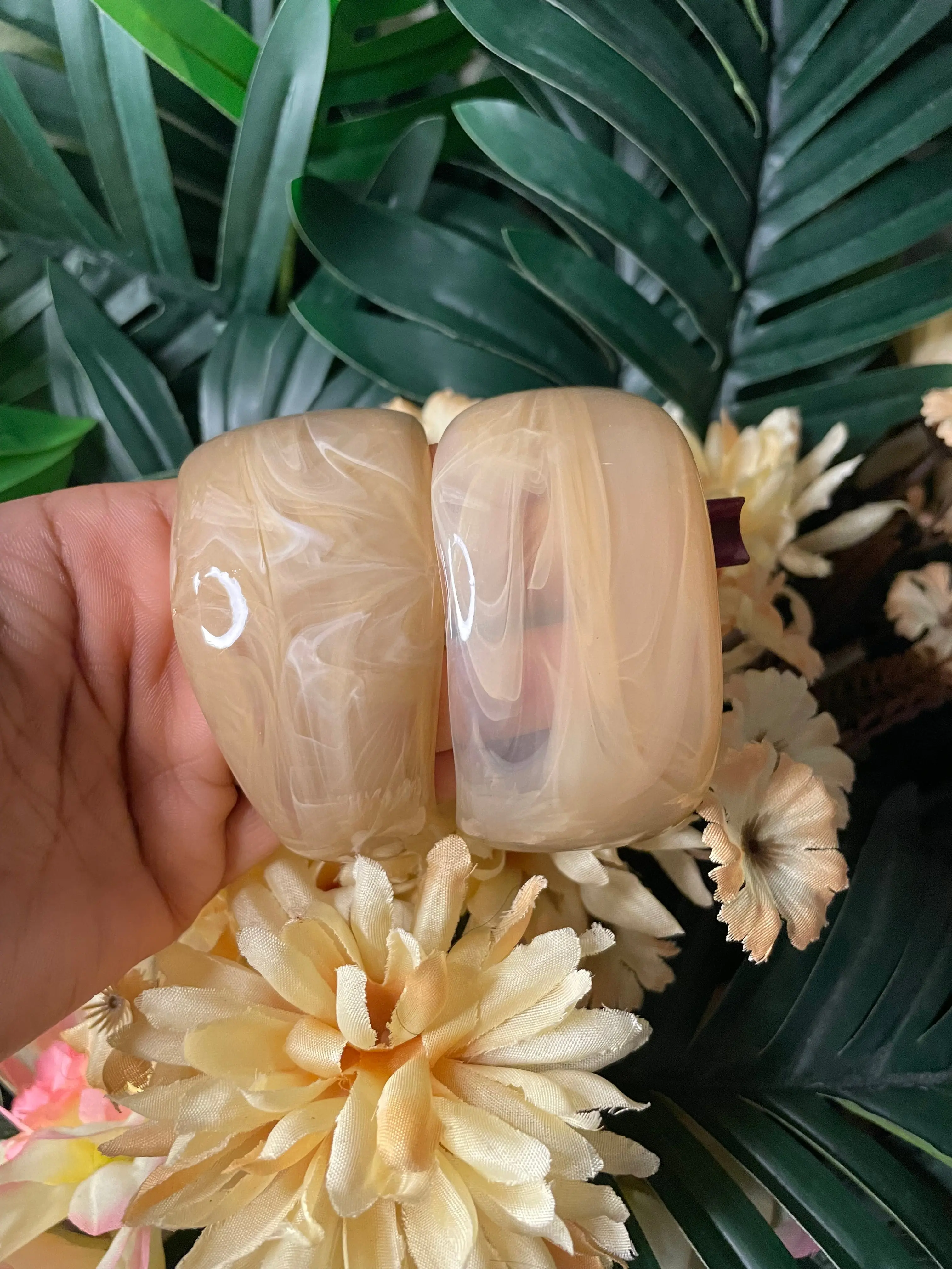 Creamsicle bangle