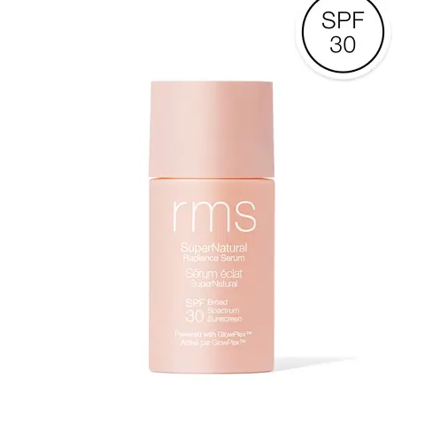 RMS Beauty Supernatural Radiance Serum Broad Spectrum SPF 30 Sunscreen | Mineral Face Sunscreen SPF 30 Glow