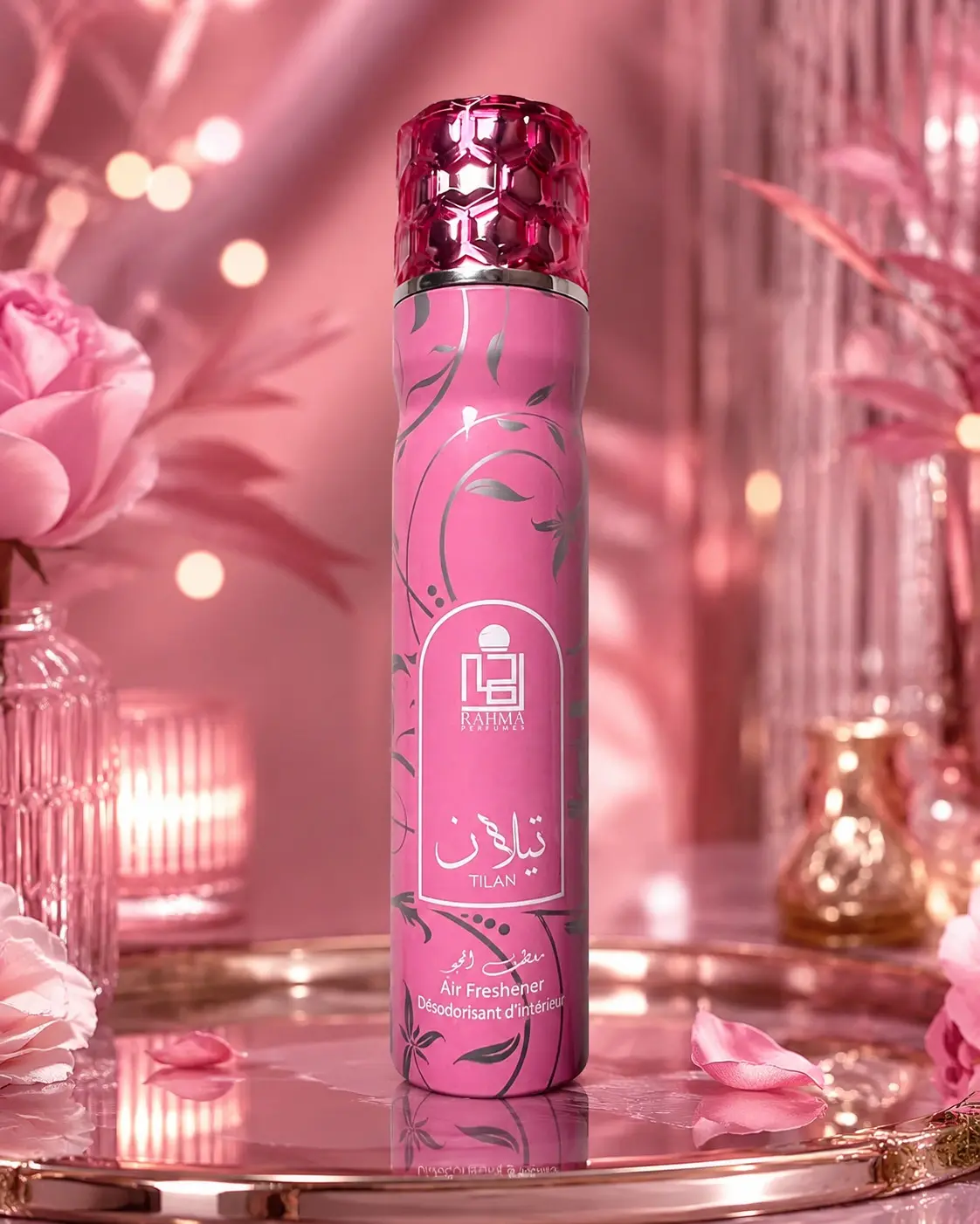 Rahma Perfumes | Tilan | Unisex Fragrance | 300ML | Air Freshener | Zesty Bergamot, Fresh Green Accords, and Crisp Apple.