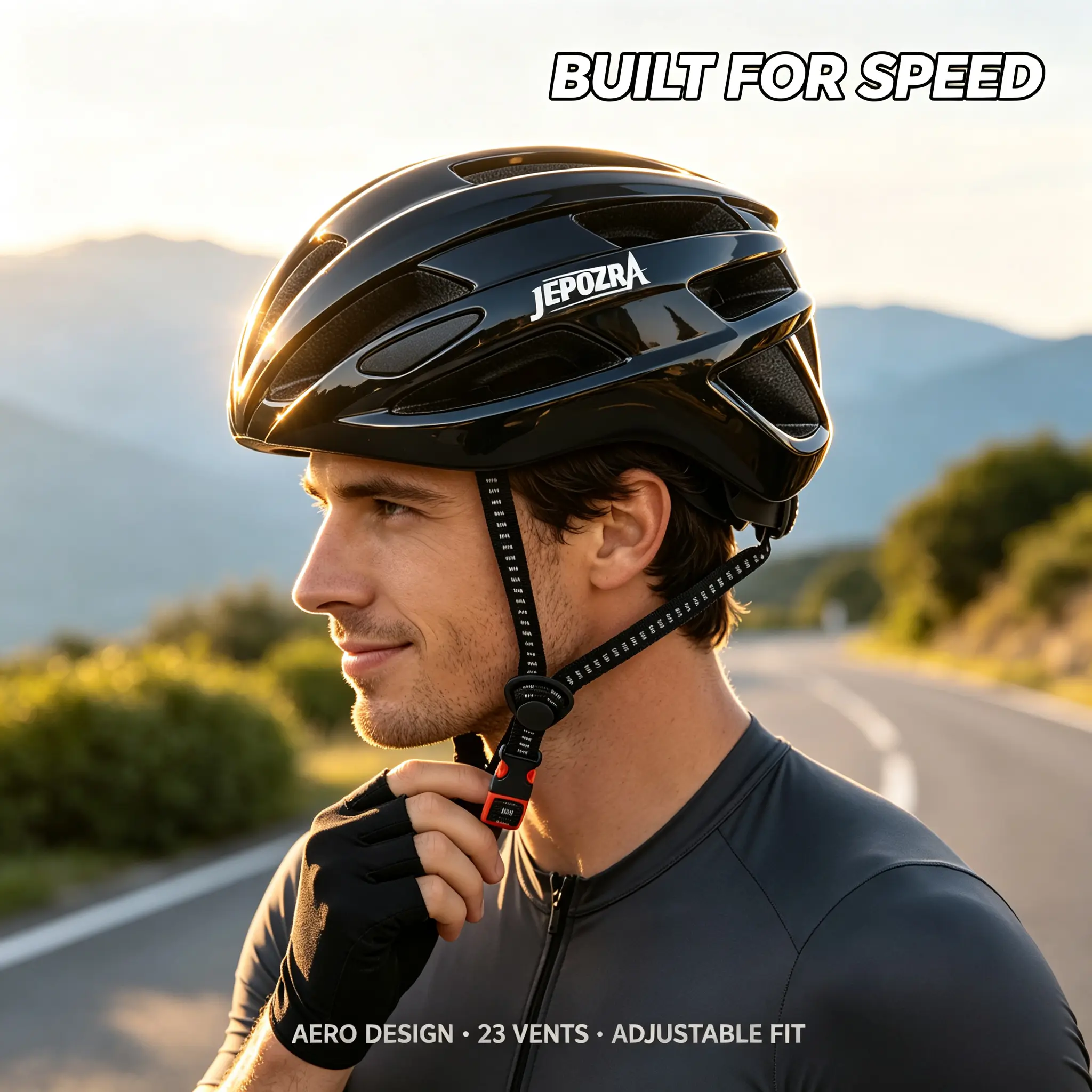 Integrally-Molded Adult Bicycle Helmet - Lightweight, Breathable Helmets for Bikes, Suitable for Road Biking & Mountain Cycling