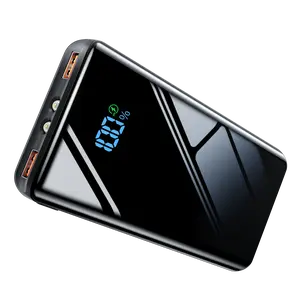 citicr A 20,000mah thin, light and large-capacity portable power bank with a built-in flashlight, digital display screen, and a QC3.0PD 20W power bag. It is the best companion for carrying around and traveling