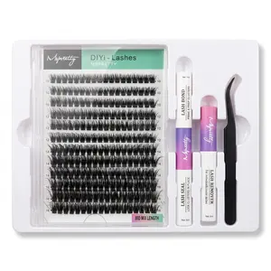 dreamy   80D fluffy  mix lengthes DIY wholesale price  natural extensions thick eyelashes Cosmetic, Makeup, Lash Extensions
