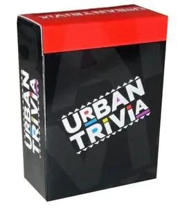 Urban Trivia Game - Card Game for The Culture Music, Sports, & Growing Up Black! Great for Adult Game Nights and Family Gatherings.