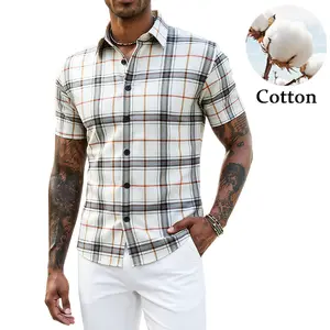 Men's Hawaiian Shirt, Short-sleeved Button-down Style, Tropical Beach, Summer Vacation Casual Shirt, Men's Top