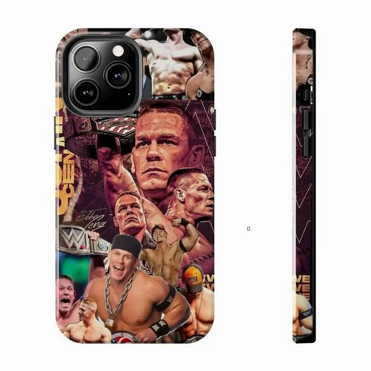 Johnn Cena WWE Phone Case Compatible with iPhone 7 8 XR XS XSM 11 12 13 14 15 16 17 Plus/Pro