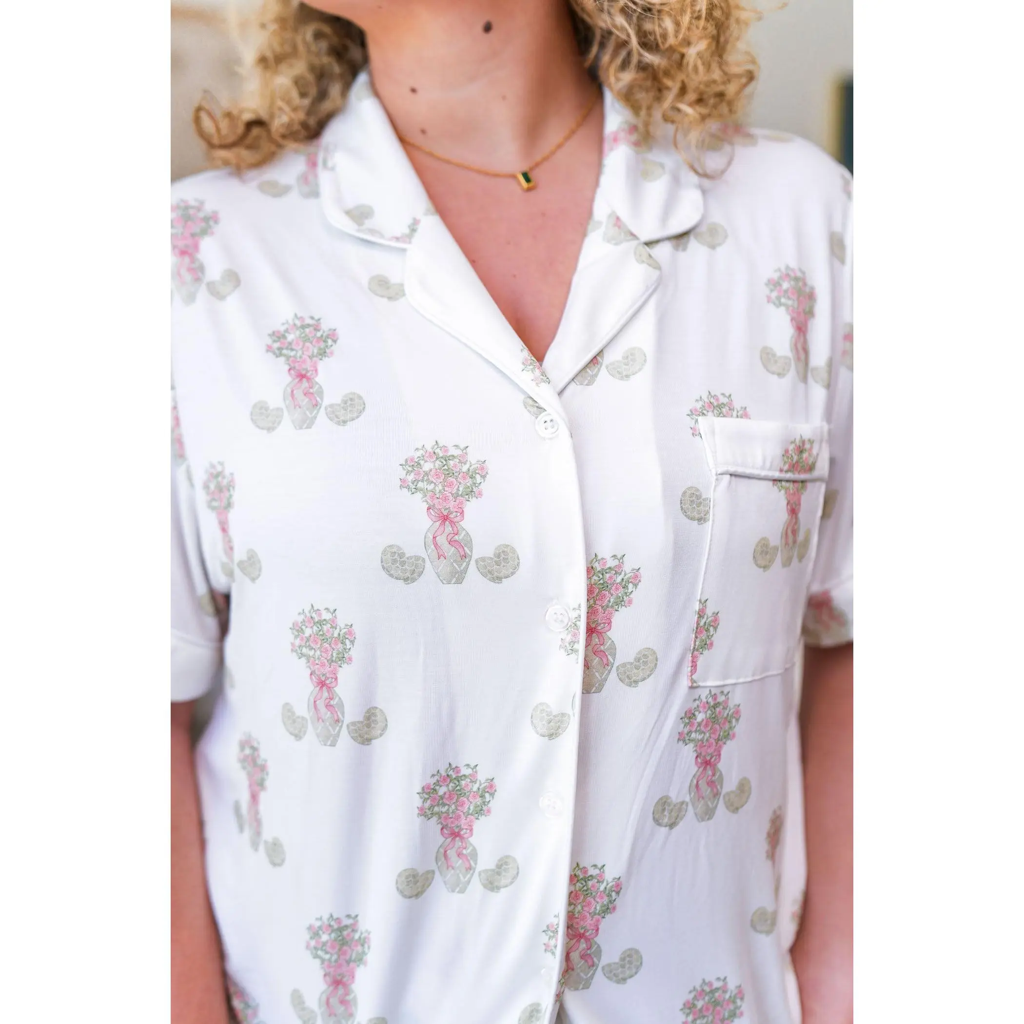 Kappa Delta Pajama Shorts Set