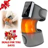Portable Comfort Electric Cordless Knee Massager，Electric Heated Knee Brace, 5 Heat Levels & 3 Massage Modes, Personal Care Appliances，Gifts for Men and Women,back to school