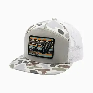 Limited Edition Camo Trucker Hat for Men New 2026, Deer Patch Mesh Snapback Cap, Outdoor Hunting Baseball Hat, Trendy Camo Hat 2026, Western Tactical Streetwear Gift