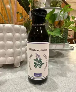 Elderbrry Syrup - Honey 325ml - Sweet Flavor