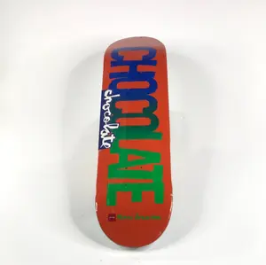 Chocolate Marc Johnson Cut Out Orange 8.125 Skateboard Deck