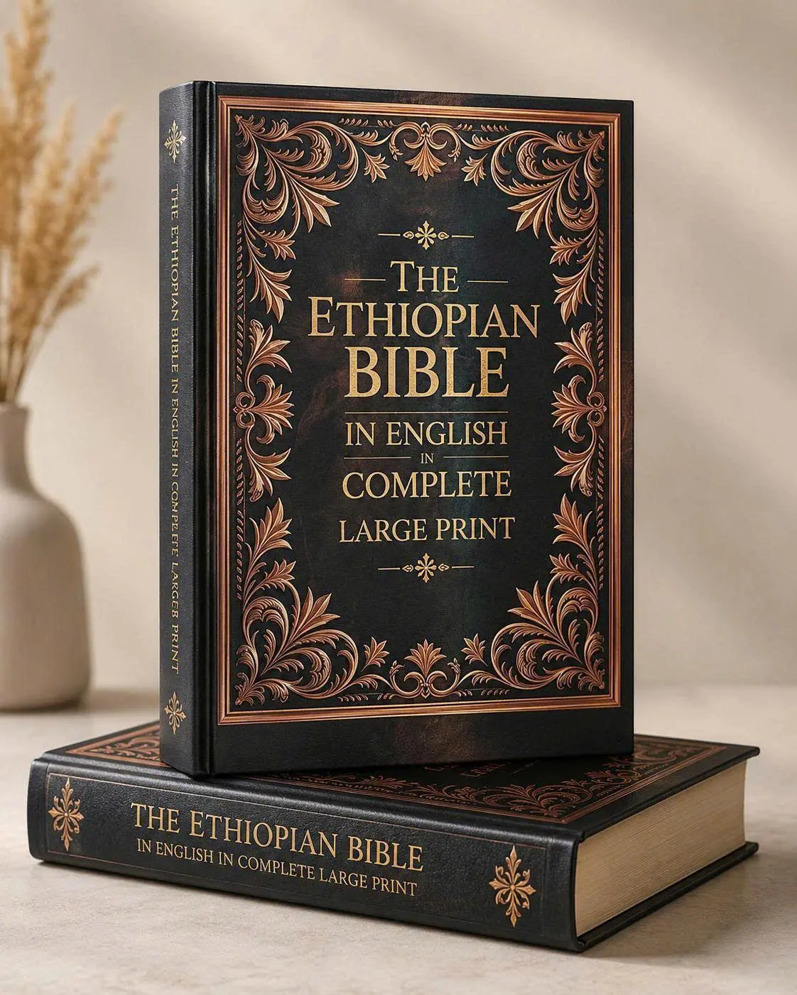 The Ethiopian Bible in English – Complete Large Print Edition, Religious Scripture Book, Christian Study & Faith Gift