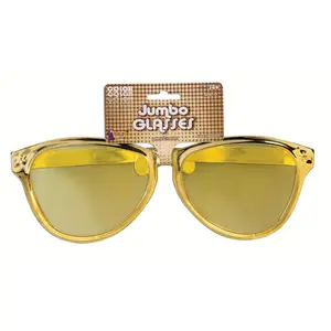 JUMBO GOLD GLASSES