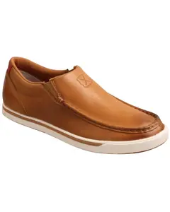 Twisted X Women's Burnished Leather Slip-On Shoes - Wca0048