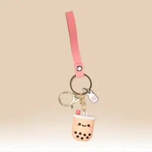 Boba Tribe Boba Milk Tea Keyring
