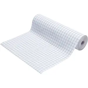 Clear Contact Paper Roll 17.7in x 20ft - Waterproof Removable Self-Adhesive Peel & Stick Vinyl Covering for Books Shelves Drawers Crafts Easy to Apply