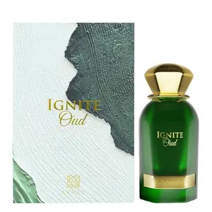 Ahmed al Maghribi Ignite Oud Eau De Parfum 60ML - Men's Long-Lasting Luxury Fragrance with Rich Notes of Oud, Musk, Amber, Sandalwood