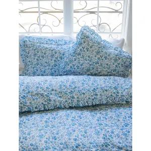 Duvet Cover + Sham(s) - Blooming Blues