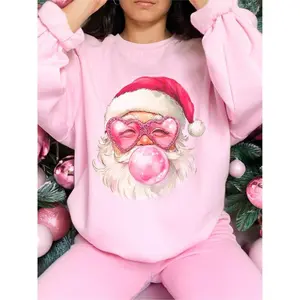 Santa Claus Bubble Gum — Unisex crewneck sweatshirt printed in the United States