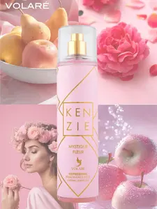 Body Mist Kenzie Mystique Fleur 250ml Volare Perfumes Fragrances Floral Chypre Scent Eau De Cologne