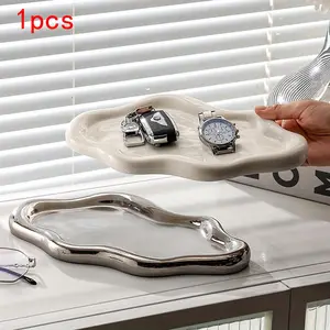 Cloud-Shaped Jewelry Tray, Home Jewelry Organizer, Organizer Unit, Decorative Collectible Statue, Space-Themed Home Decor, Versatile for Various Rooms, Perfect Gift Ideas