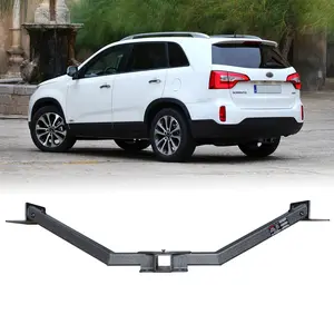 TIOYAR Steel Class 3 Trailer Hitch 2 Inch Receiver Tow Hitch Compatible with for 2011-2013 Kia Sorento & 2010-2012 Select Hyundai Santa Fe Black Powder Coated