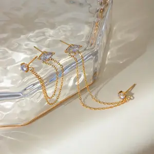 2 hole earrings for the girlies with the double piercings.